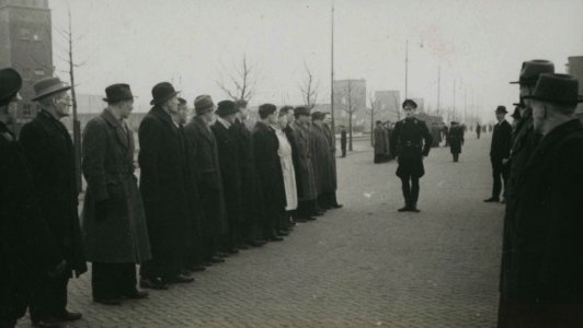 Opleiding Landwacht - Fotodienst der NSB - NIOD - 156121