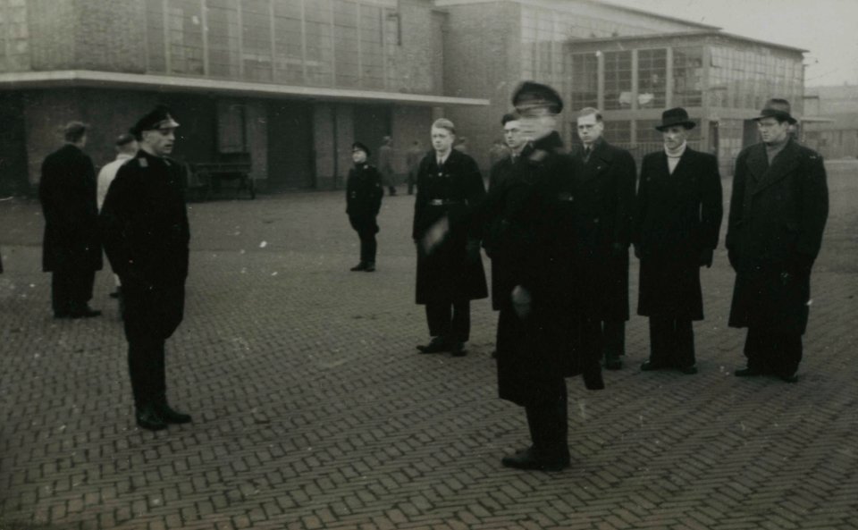 Opleiding Landwacht - Fotodienst der NSB - NIOD - 156125