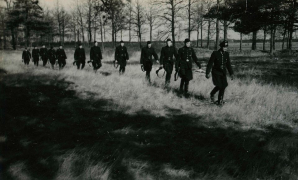 Opleiding Landwacht - Fotodienst der NSB - NIOD - 156302