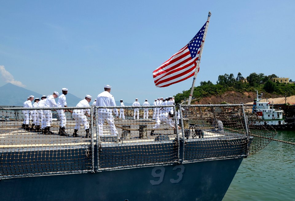 Opening ceremony of a naval engagement activity 130421-N-YU572-057