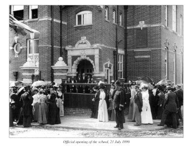 Opening of Sutton Grammar School