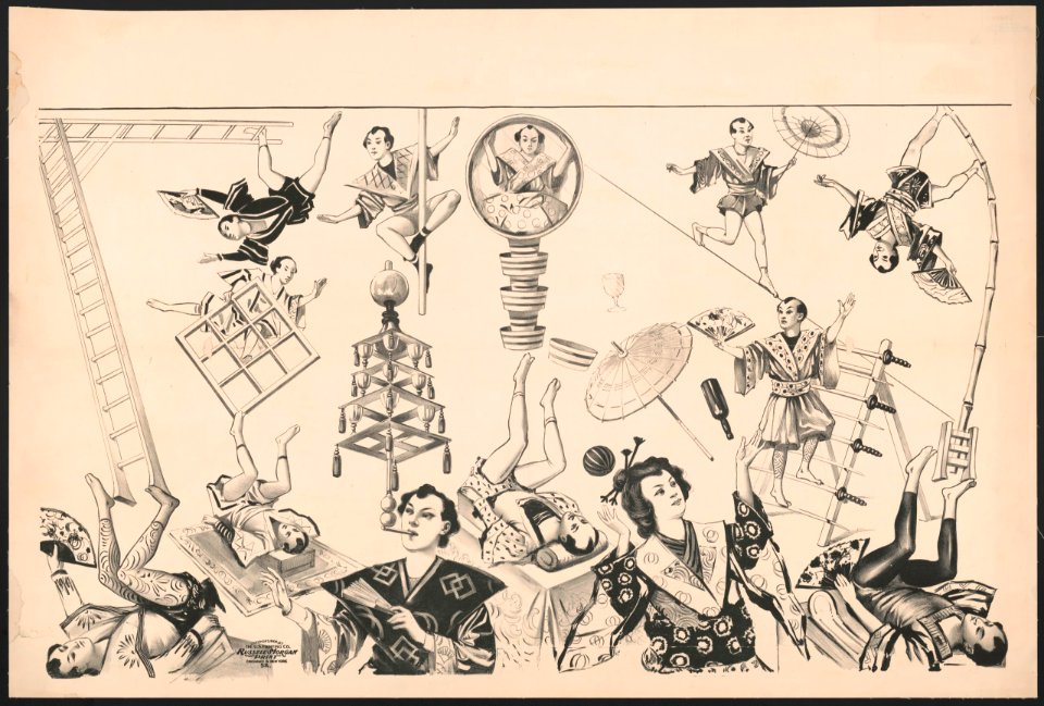 Oriental acrobats LCCN2018647629