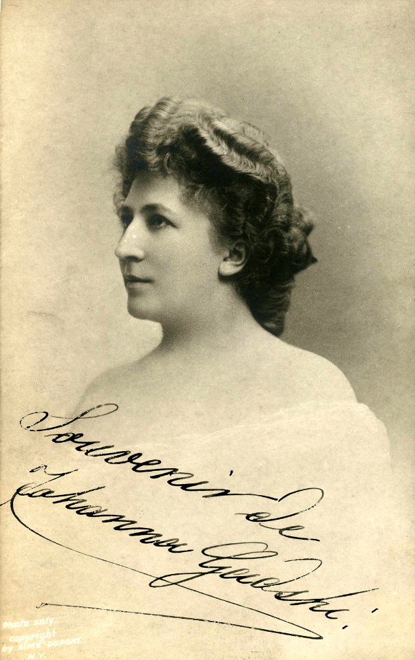 Opera singer Johanna Gadski (SAYRE 991)