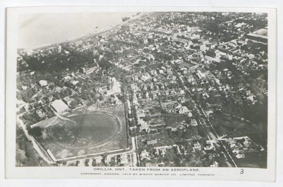 Orillia Ontario from the Air (HS85-10-36715) original