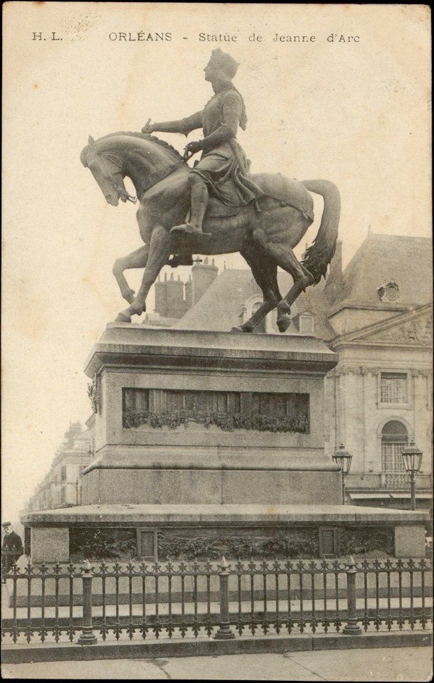 Orléans, Statue de Jeanne d'Arc CP 5520 PR