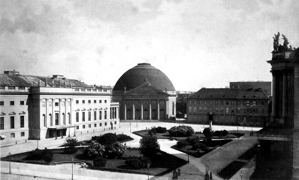 Opernplatz, Berlin 1880