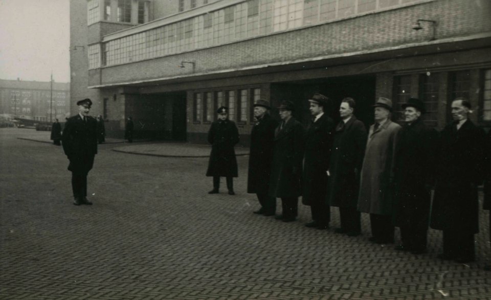 Opleiding Landwacht - Fotodienst der NSB - NIOD - 156126