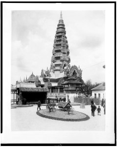 Pagoda of Ankor, Paris Exhibition, 1889 LCCN94500842