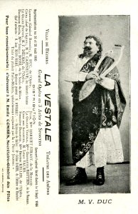 Opéra La Vestale Duc