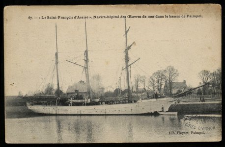 Paimpol - Navire hôpital Saint-François d'Assises - AD22 - 16FI2684