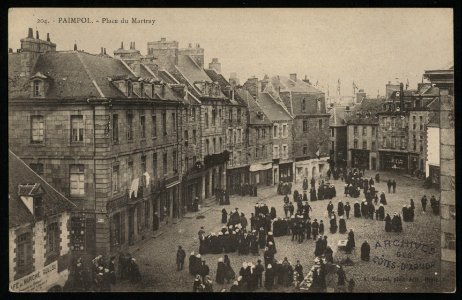 Paimpol - Place du Martray - AD22 - 16FI2658