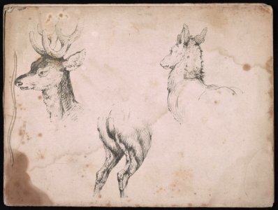 Pages 37 - 40 of an album of figure studies LCCN2015650349