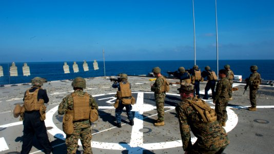 Operations aboard USS Denver support Cobra Gold 140207-N-IC565-763