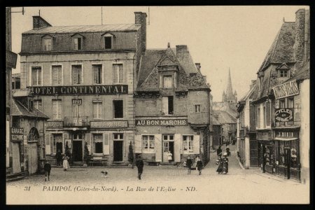 Paimpol - Rue de l'Eglise - AD22 - 16FI2719