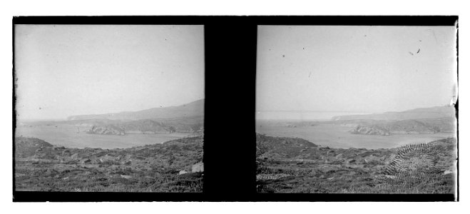 Paisatge costaner, probablement de la Costa Brava (Vdr-25 8)