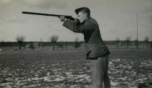 Opleiding Landwacht - Fotodienst der NSB - NIOD - 156314