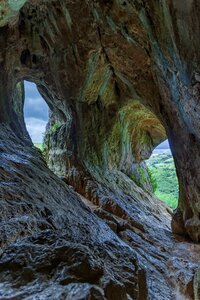 Landscape natural cave manifold valley photo