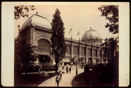 Palace of Fine Arts, Paris Exposition, 1889 LCCN91725849