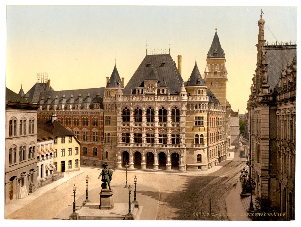 Palace of Justice, Bremen, Germany-LCCN2002713645