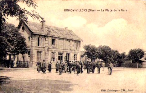 Ormoy-Villers (60), la gare (2)