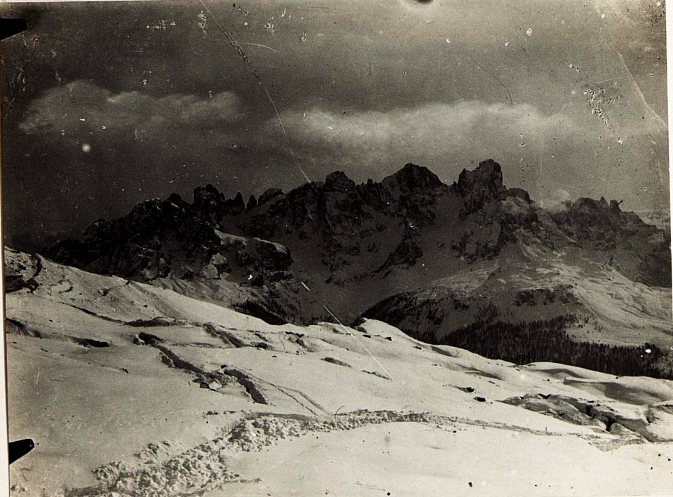 Palagruppe von Cima di Bocche aus. Eigene Stellung. (BildID 15574472)