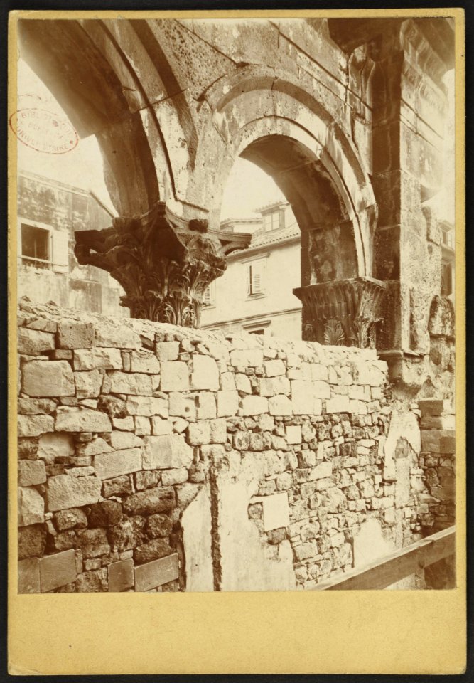 Palais de Dioclétien de Split - J-A Brutails - Université Bordeaux Montaigne - 1294