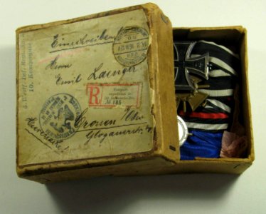 Orden von Emil Laenger (1889-1967), item 1