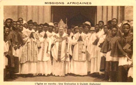 Ordination à Ouidah