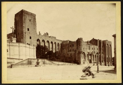 Palais des papes d'Avignon - J-A Brutails - Université Bordeaux Montaigne - 1344