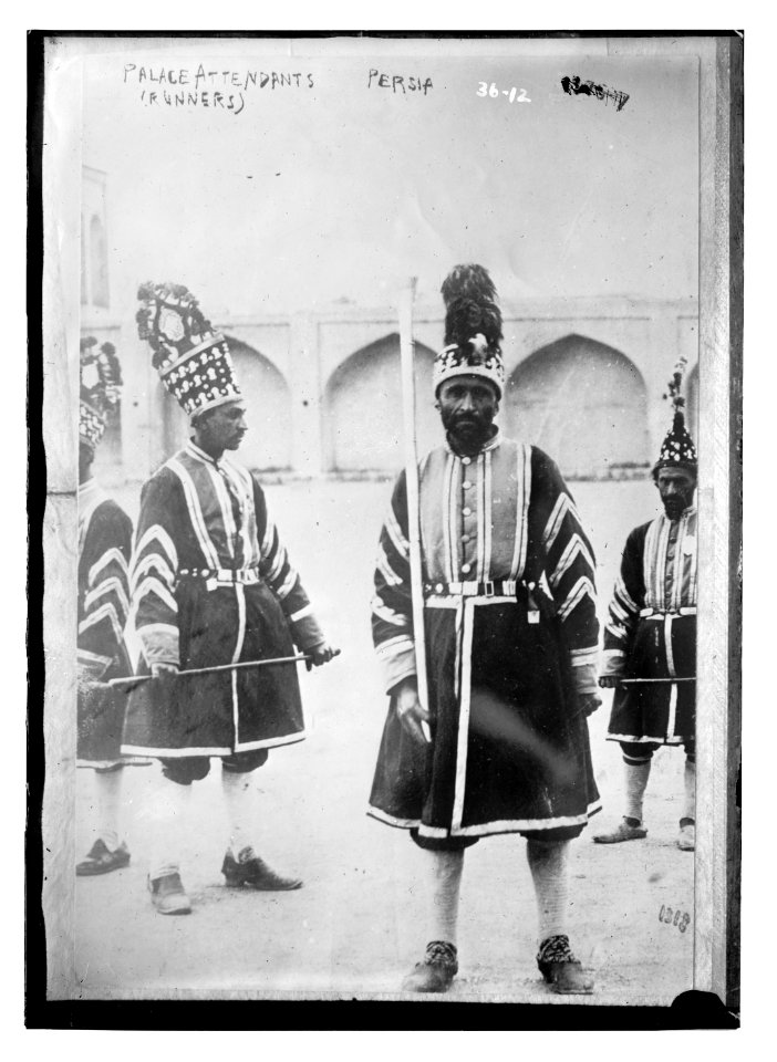 Palace attendants (runners), Persia LCCN2014680191