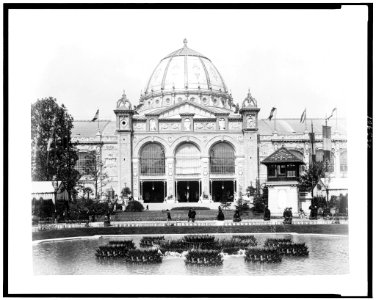 Palace of Fine Arts, Paris Exposition, 1889 LCCN92519973