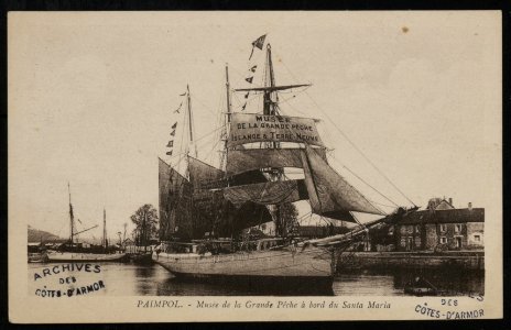 Paimpol - Musée de la Grande Pêche à bord du Santa Maria - AD22 - 16FI2663