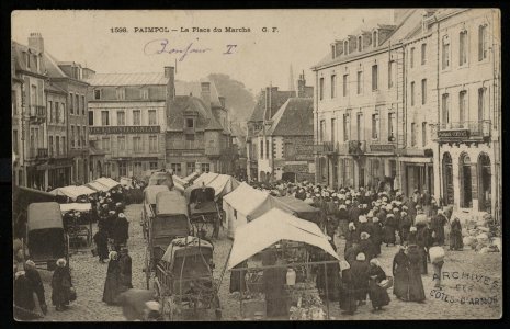 Paimpol - Place du Marché - AD22 - 16FI2732