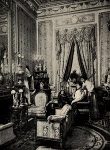 Palacio de los Marqueses de Linares, boudoir, de Franzen, Blanco y Negro, 28-03-1896