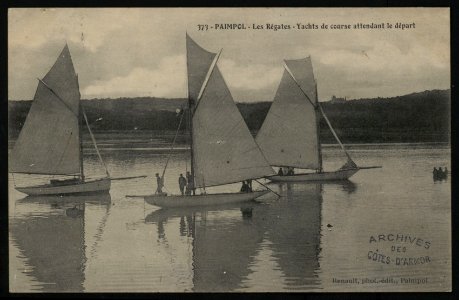 Paimpol - Yachts de course attendant le départ de la régate - AD22 - 16FI2653