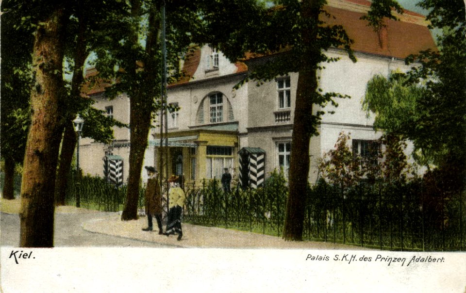 Palais des Prinzen Adalbert (Prinzenhaus) im Düsternbrooker Weg 32-34 (Kiel 70.375)
