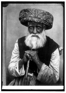 Palestine, a Moslem (Muslim) chief. Sheek (i.e., Sheikh) of the Palestine desert LCCN2016821036