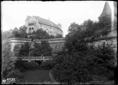 Palau de la ciutat de Nuremberg vist des de la seva muralla
