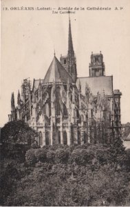 Orléans - Abside cathédrale (CP Dupré)