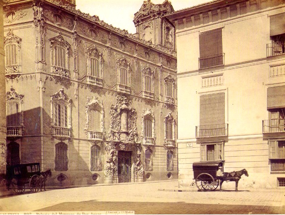 Palau del Marqués de Dosaigües 1870 J. Laurent