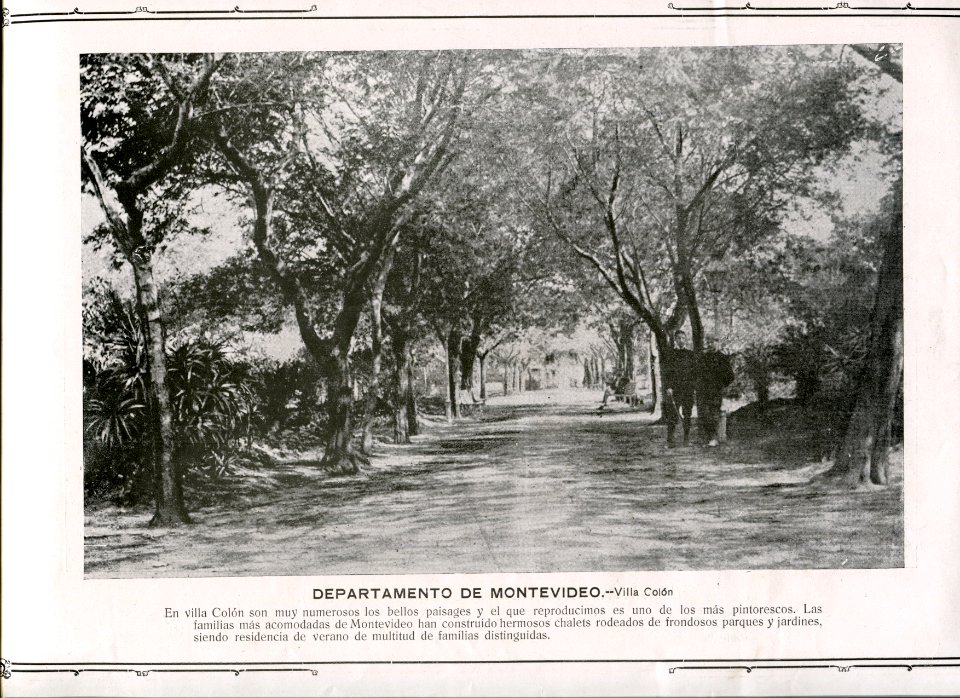 Paisaje de Villa Colón - Montevideo
