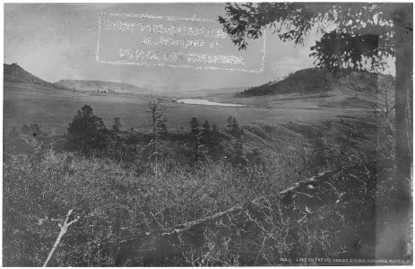 Palmer Lake on the Colorado Divide, looking north. El Paso County, Colorado. - NARA - 517064