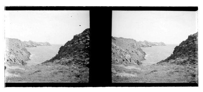 Paisatge costaner, probablement de la Costa Brava (Vdr-25 19)