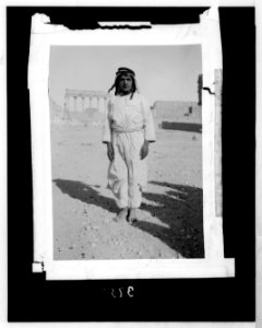 Palmyra. A Bedouin youth LOC matpc.02898