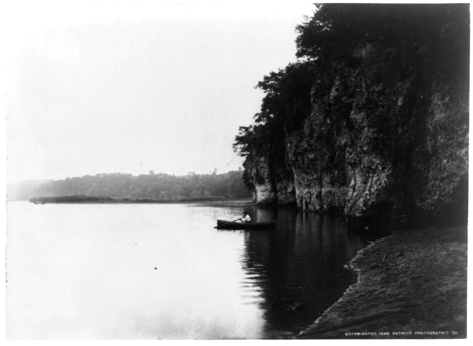 Palisades, Cedar River, Iowa LCCN97502076