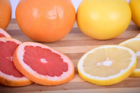 Citrus subtropical fruit juice photo
