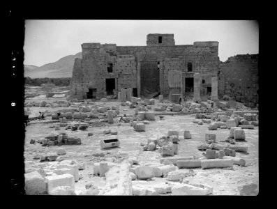 Palmyra. Temple of Baal. Small building east of the temple LOC matpc.15507