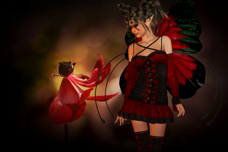 Art enchanted forest surreal