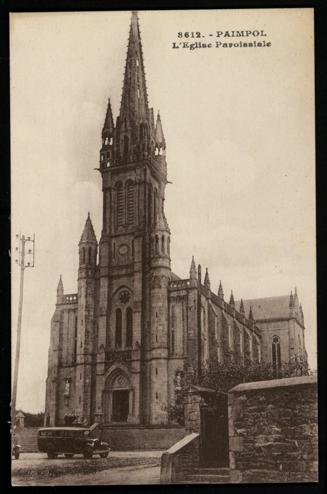 Paimpol - Eglise paroissiale - AD22 - 16FI2696