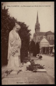 Paimpol - Monument aux Morts dans le cimetière - AD22 - 16FI2723